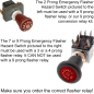 Preview: Turn signal relay 12 Volt (9 pin) VW Emergency Flasher Relay - 12 Volt - 1967-68 Beetle - Karmann Ghia - Bus 211953227B